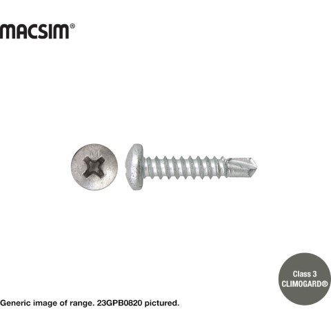 SCREW SDM PAN C3 8-18 X 30  
